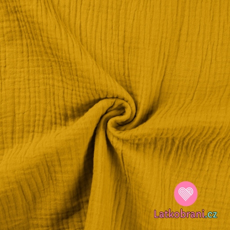 Dvojitá gázovina / mušelín kari