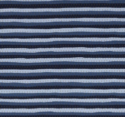 Teplákovina modré proužky 