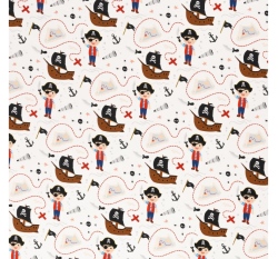 Úplet potisk námořní svět - piráti