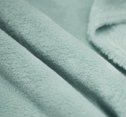 Coral fleece mořská zelená