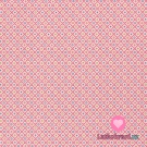 Bavlněné plátno kvítka na růžové