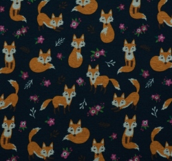 Warmkeeper potisk liška na námořnické modré 