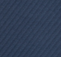 Úplet šikmé proužky modrý 