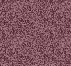 Úplet větvičky s lístky na starorůžové 