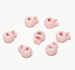 Brzdičky kulaté Růžová pudrová