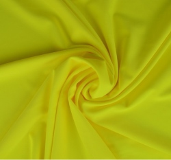 Plavkovina (lycra) jednobarevná neonově žlutá
