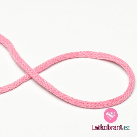 Šňůra BA Ø 5mm Růžová