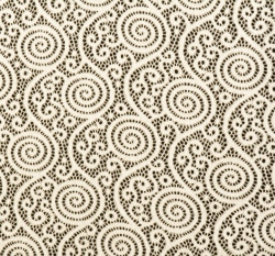 Elastická krajka v metráži ornamenty, béžová