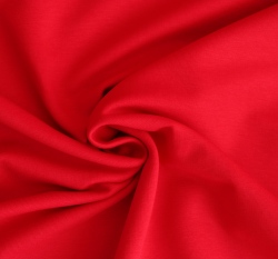 Jednobarevná teplákovina červená 290g