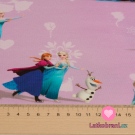 Úplet potisk Ledové království na růžové