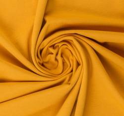 Jednobarevný úplet hořčicový teplejší