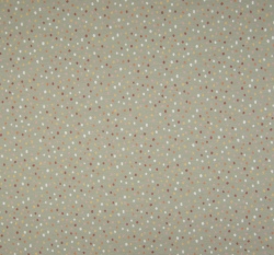 Úplet potisk puntíčky na zaprášené zelené