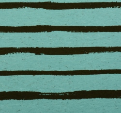 Úplet potisk nepravidelné proužky na modré