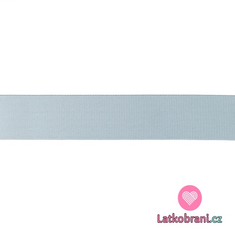 Plochá prádlová pruženka oblačně modrá 