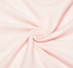 Bambusová dvojitá gázovina/mušelín světlejší růžová 