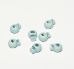 Brzdičky kulaté Modrá baby pastelová