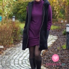 Hebká pletenina starozelené melé