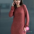 Hebká pletenina taupové melé