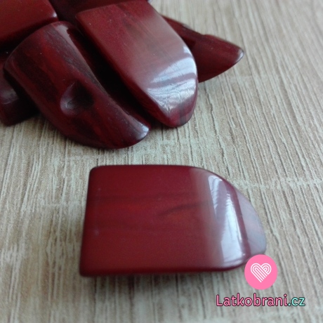 Olivka imitace dřeva hnědá lesklá