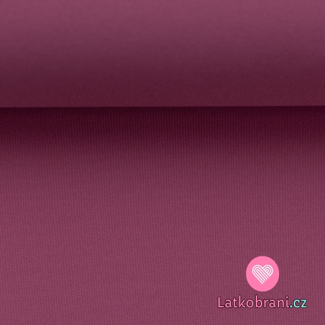 Softshell růžový ostružinový s fleecem