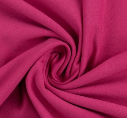 Teplákovina jednobarevná počesaná růžová tmavší