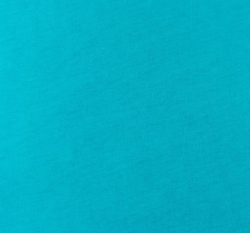 Bavlněný úplet jednobarevný modrý oceán 