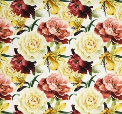 Warmkeeper potisk květy na ecru