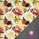 Warmkeeper potisk květy na ecru