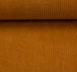 Elastický manšestr hořčicový 