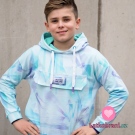 Úplet potisk krystaly v modro - fialové