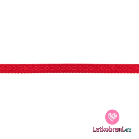 Pruženka prádlová červená