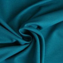 Jednobarevná teplákovina petrolejová 290g