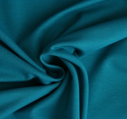 Jednobarevná teplákovina petrolejová 290g