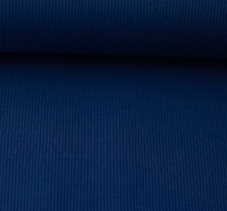 Žebrovaný náplet modrý royal