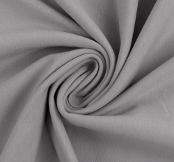 Teplákovina jednobarevná počesaná šedá