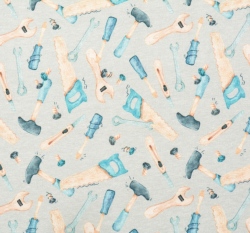 Úplet nářadí na světle šedé 