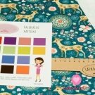 Softshell potisk srnečky na petrolejové