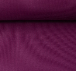 Žebrovaný náplet růžová magenta