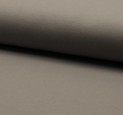 Jednobarevná teplákovina šedá střední