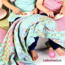 Bavlněné plátno kvítka na růžové