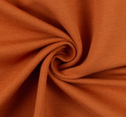 Teplákovina počesaná cihlová