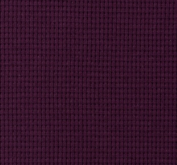 Bavlněný vaflový úplet tmavá bordó 