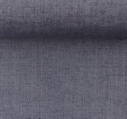 Tencel s bavlnou a lnem, jednobarevný jeansově modrý 