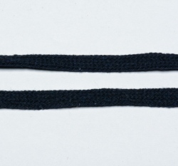 Šňůra plochá 10mm Modrá navy