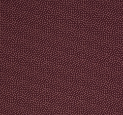 Úplet drobné tmavě růžové puntíčky na vínové 