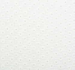 Dvojitá gázovina / mušelín s výšivkou ecru