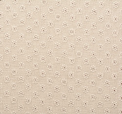 Dvojitá gázovina / mušelín s výšivkou na světle růžové 