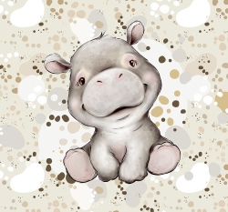 Panel rozkošný hrošík 