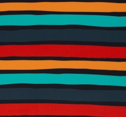 Softshell potisk nepravidelné barevné proužky s fleecem