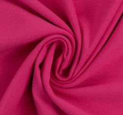 Teplákovina jednobarevná počesaná růžová